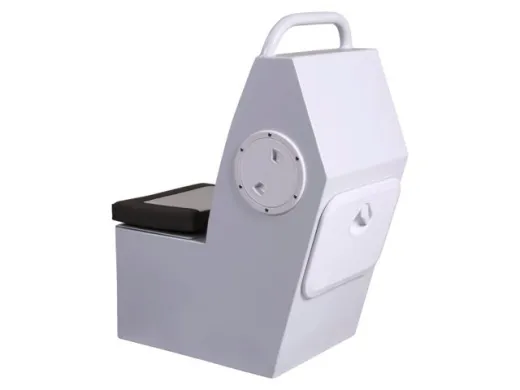 #1-Person Sitzbank für Steuerkonsole FCT550 weiß