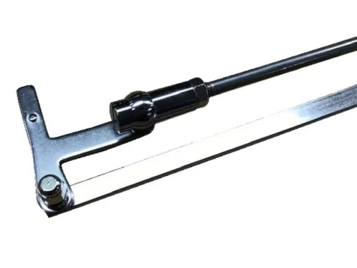 #Wischerarm Pantographisch 540mm, Edelstahl, schwarz eloxiert