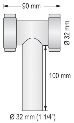1 1/2 Auslauf-Set