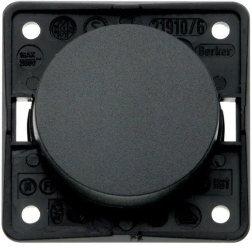 1-poliger Wippschalter (anthrazit matt)