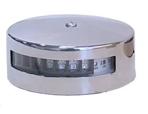 Allpa Led Positionslaterne, Poliertes Niro 304 Gehäuse; 10-30v; Rot, 112.5°