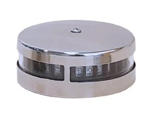 Allpa Led Positionslaterne, Poliertes Niro 304 Gehäuse; 10-30v; Rot/Grün, 2x112.5°