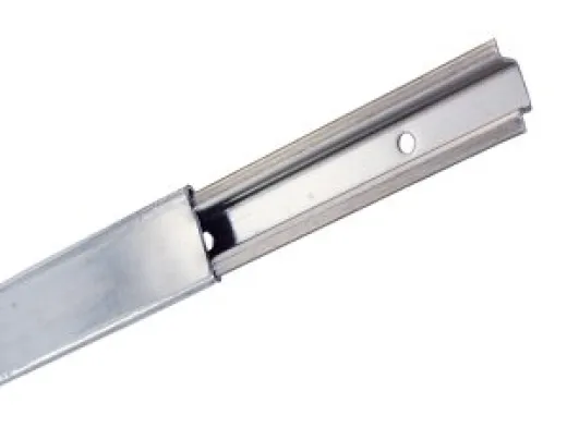 2-teilige Edelstahlschiene 1.80m lang MK2 Neu 2014