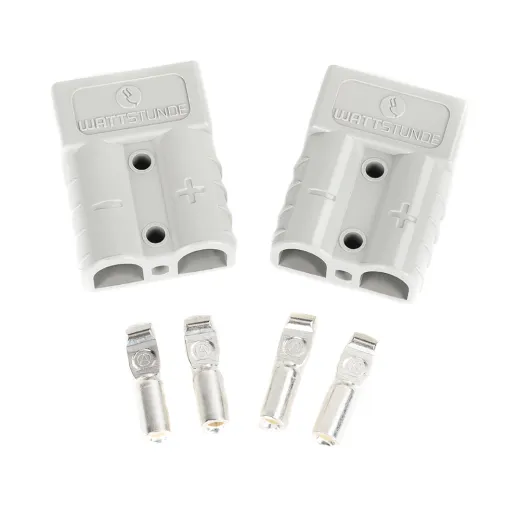 WATTSTUNDE® 2 x Anderson Stecker 50 A und 4 x Crimpkontakte