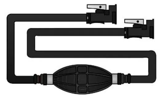 2m Treibstoffschlauch 2x MERCURY-Buchsen