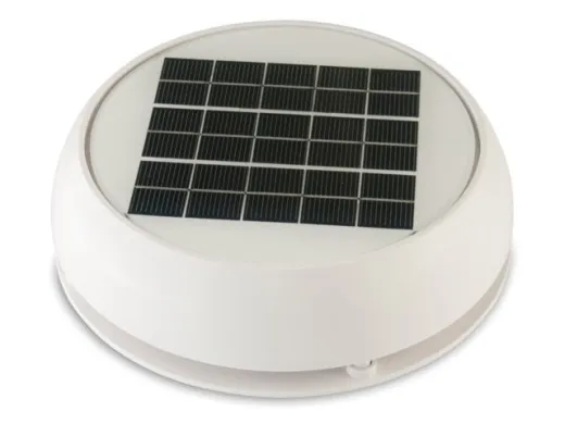 3inch Day/Night Solar Lüfter - weiß