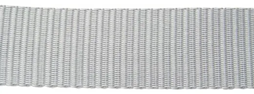 50m-Rolle PES-Gurt EXTRA HEAVY WEIGHT weiß 25mm