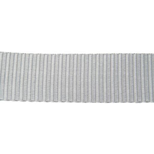 50m-Rolle PES-Gurt EXTRA HEAVY WEIGHT weiß 30mm