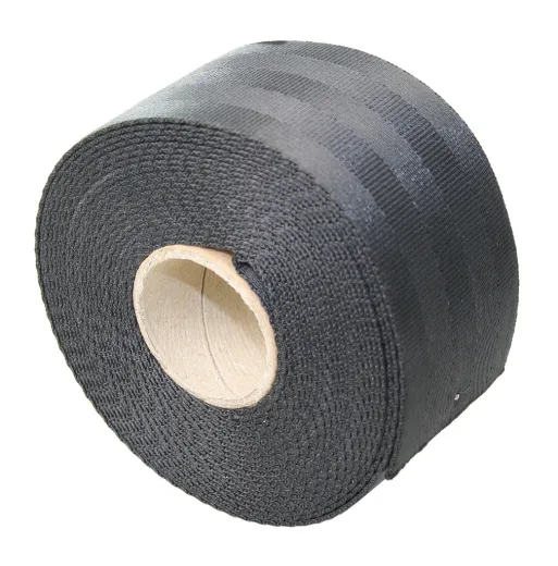5m-Rolle Polyestergurt HEAVY WEIGHT weiß 20mm