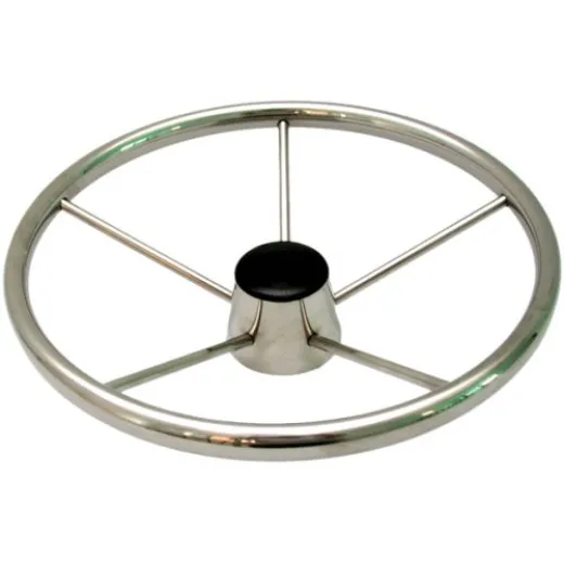 Allpa 5-Speichen Steuerrad Model Niro, Ø343mm, Tiefe 95mm