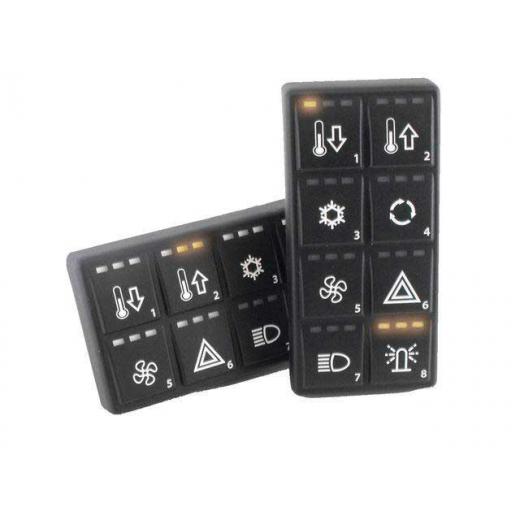 8- positions Switch Horizontal, IP67