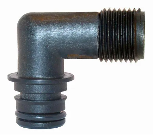 Aansluitingskit 90° naar 1/2" bsp