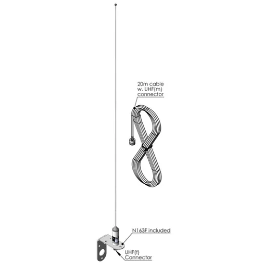 ACA CELmar0-11, UKW-Seefunk-, AIS- und DAB-Antenne