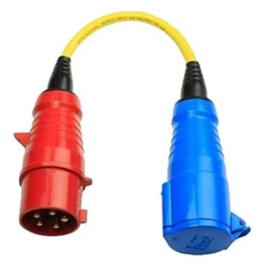 Adapterkabel 32A Dreiphasen Einphasen-