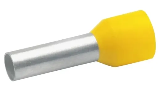 Aderendhülsen (6.0 mm, gelb, 25)