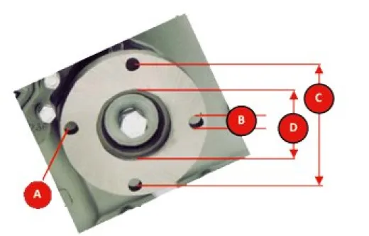 Hydradrive Adapter Für Staudrucklager Ø40mm In Kombination Mit Klemmbuchse 099797, Für Modell Hd-125/130