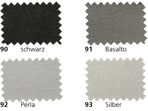 Agora Lisos 160cm Schwarz