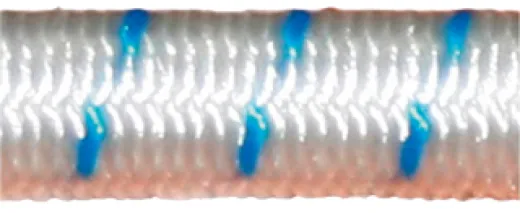 Allcord-10, Gummileine, Ø4mm, Weiß, Haspel 100m. Preis Pro Haspel