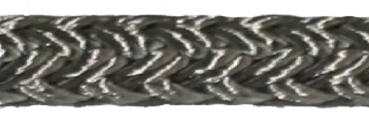 Allcord-16, 16-Fach Geflochtenes Polyester, Ø8mm, Grau, Haspel 200m