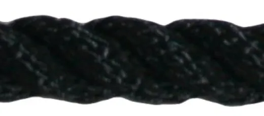 Allpa Allcord-1, Geschlagenes Polyester, Ø14mm, Schwarz, Haspel 170m (Bruchlast 3370kg)
