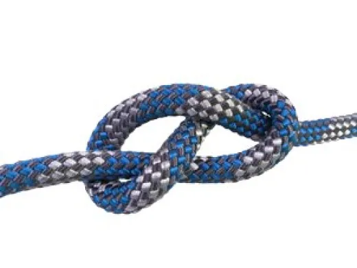 Allpa Allcord-20, Doppelt Geflochtene Schotleine Mixed Colors, Ø6mm, Grau/Blau, 200m