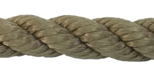 Allpa Allcord-8, Geschlagenes Polypropylen Splitfilm, Ø6mm, Manilla, Haspel 220m (Bruchlast 550kg)