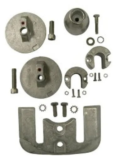 Allpa Aluminium Anode Kit Navalloy, Bravo-3, 2004 - Present