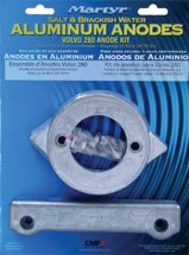 Allpa Aluminium Anodensatz, Volvo 280