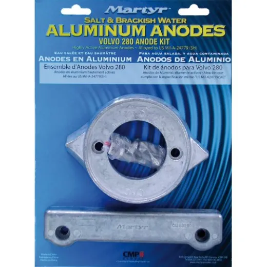 Allpa Aluminium Anodensatz, Volvo 280