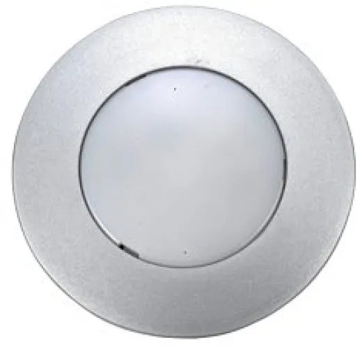 Allpa Aluminium Led-Deckenleuchte, Ø85mm, Einbau, Superflach, 12v/3,1w, Led 1x 3w, Warm White
