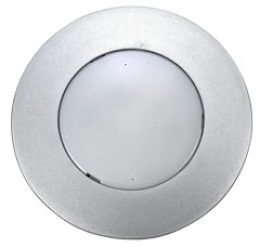 Allpa Aluminium Led-Deckenleuchte, Ø85mm, Einbau, Superflach, 12v/1w, Led 9x 5ø, Warm White