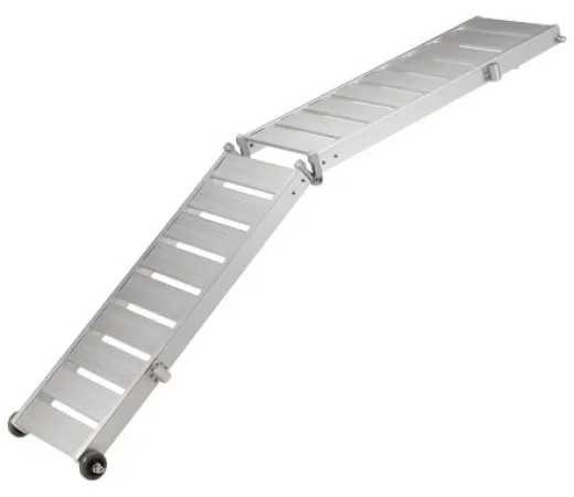 Allpa Aluminium Gangway Mit Rädern & Aluminium Lauffläche, 2-Teilig, Tragegewicht 160kg