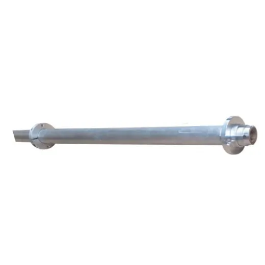 Allpa Aluminium Stevenrohr Ø50x40mm, L=1500mm Für Ø30mm Propellerwelle Mit Rohrklemme