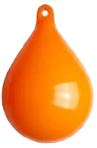Allpa Anker (Markierungs) Boje, Ø150mm, L=200mm, Orange (Größe 1)