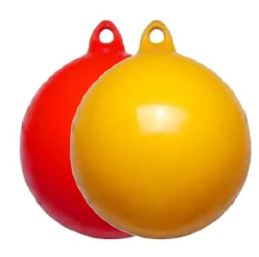 Allpa Ankerboje, Ø350mm, L=400mm, Orange (Größe 1), Mit 1 Auge