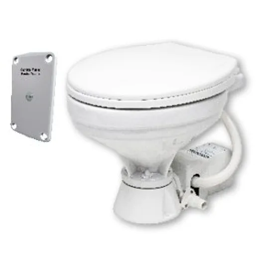 Allpa Aquat Standard Elektrische Toilette, 12v/13a, Komfortable Schüssel Mit Bedienungspanel
