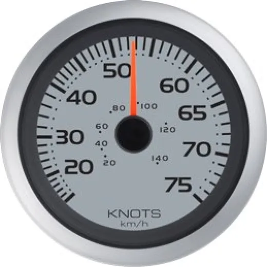 Allpa Argent Pro Geschwindigkeitsanzeiger 75 Knoten (Inklusive Pitot & Schlauch)