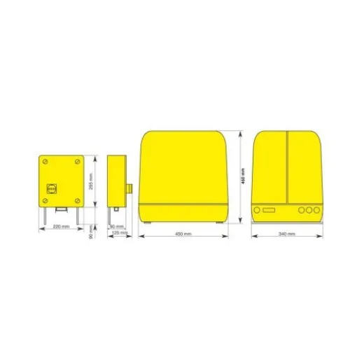 Allpa Auspuffsatz Für, Ø45mm, Für Paguro 6500, 8500, 14000 & 18000