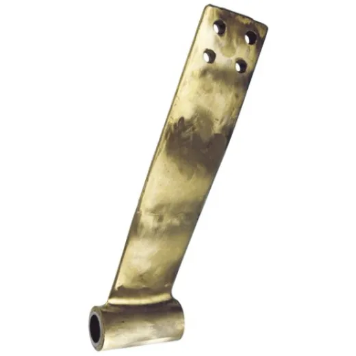 Allpa Bronze Wellebock/Montageplatte Mit Neopren-Lagerbuchse, Für Welle Ø30mm