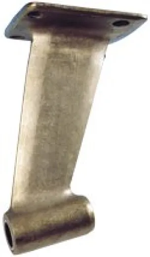Allpa Bronze Wellebock/Montageplatte Mit Rechteckiger Montageplatte, Für Welle Ø45mm