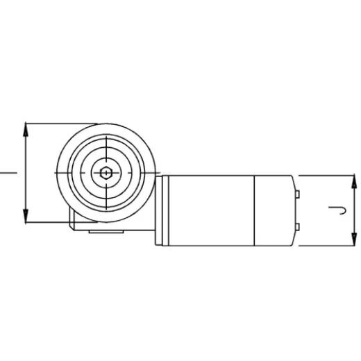 Allpa Capstan Vertikal, Modell T500, 12v, 500w