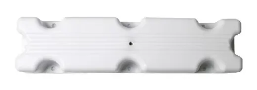 Allpa Blockfender, 500x120x70mm, 1,4kg, Weiß (Größe 1)
