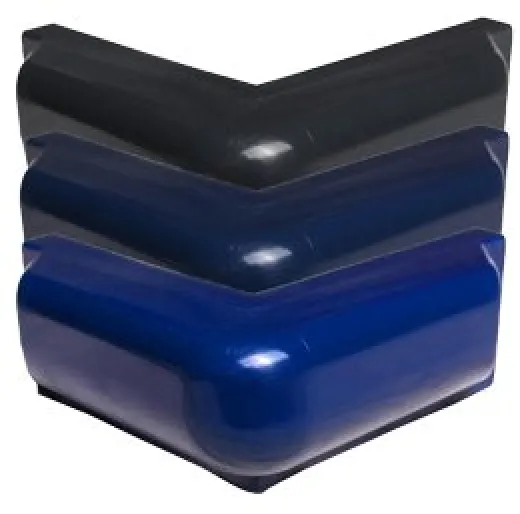 Allpa Stegfender Groß, 90°, 60x500mm, Blau