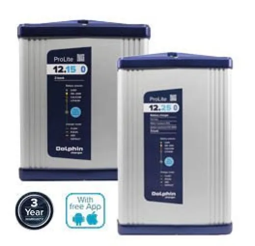 allpa Dolphin Prolite Ladegeräte IP65 12V 15A 2x out