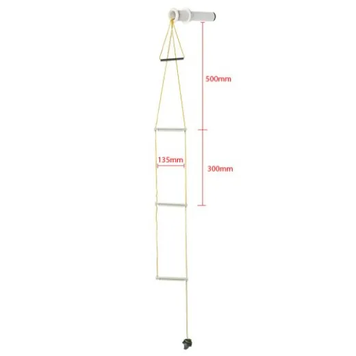 Allpa Einbau Sicherheitsleiter, Einbau, L=235mm, Ø48mm