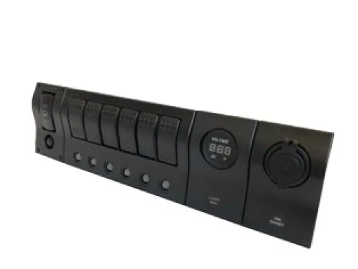 Allpa Einzelwirkende Schalttafel, 60x100mm, Ampèremesser