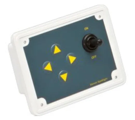 Allpa Ersatz Bedienpanel, 12v, 122x92x7mm, Einbautiefe 40mm