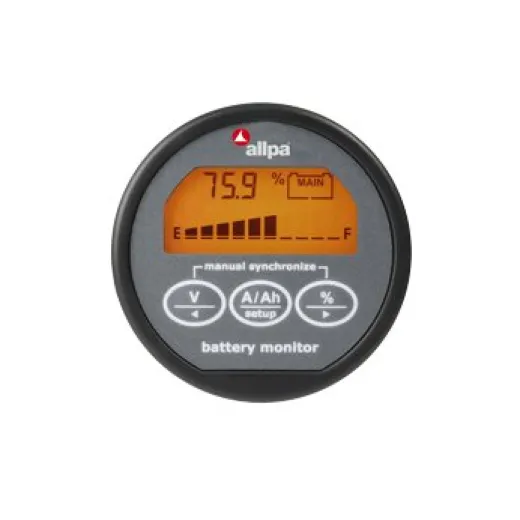 Allpa E-Xpert Lite Präzisionsbatteriemonitor, 0-35v, Ladestrom 0-100a, Entladestrom 100-999a