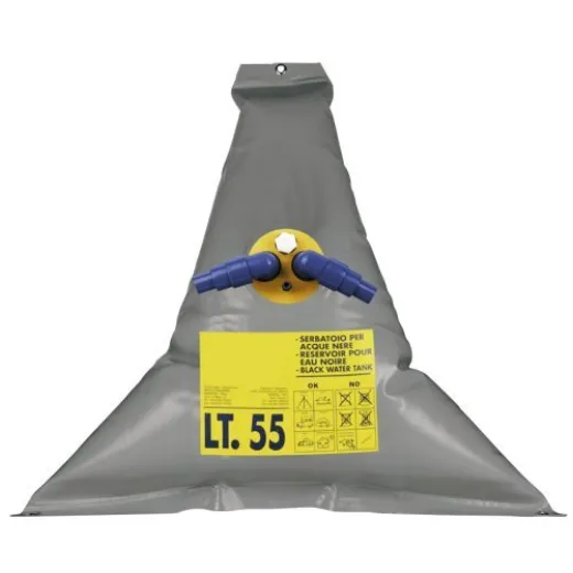 allpa Flexible Fäkalientank 60l 730x730mm lxb Gewicht 0 8kg rechteckig