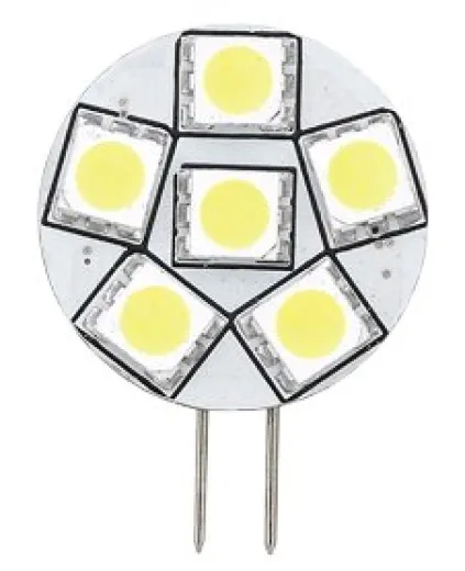 Allpa G4 Led-Ersatzlampe, Hinten, Ø23mm, 6x0,3w (1,8w)/10-30v, Warm White